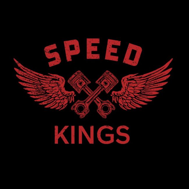 VETOKETJUHUPPARI musta - NEVER - SPEED KINGS (00 441A)