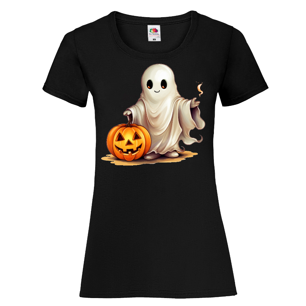 NAISTEN PAITA - Ghost with pumpkin magical 9 (2915)