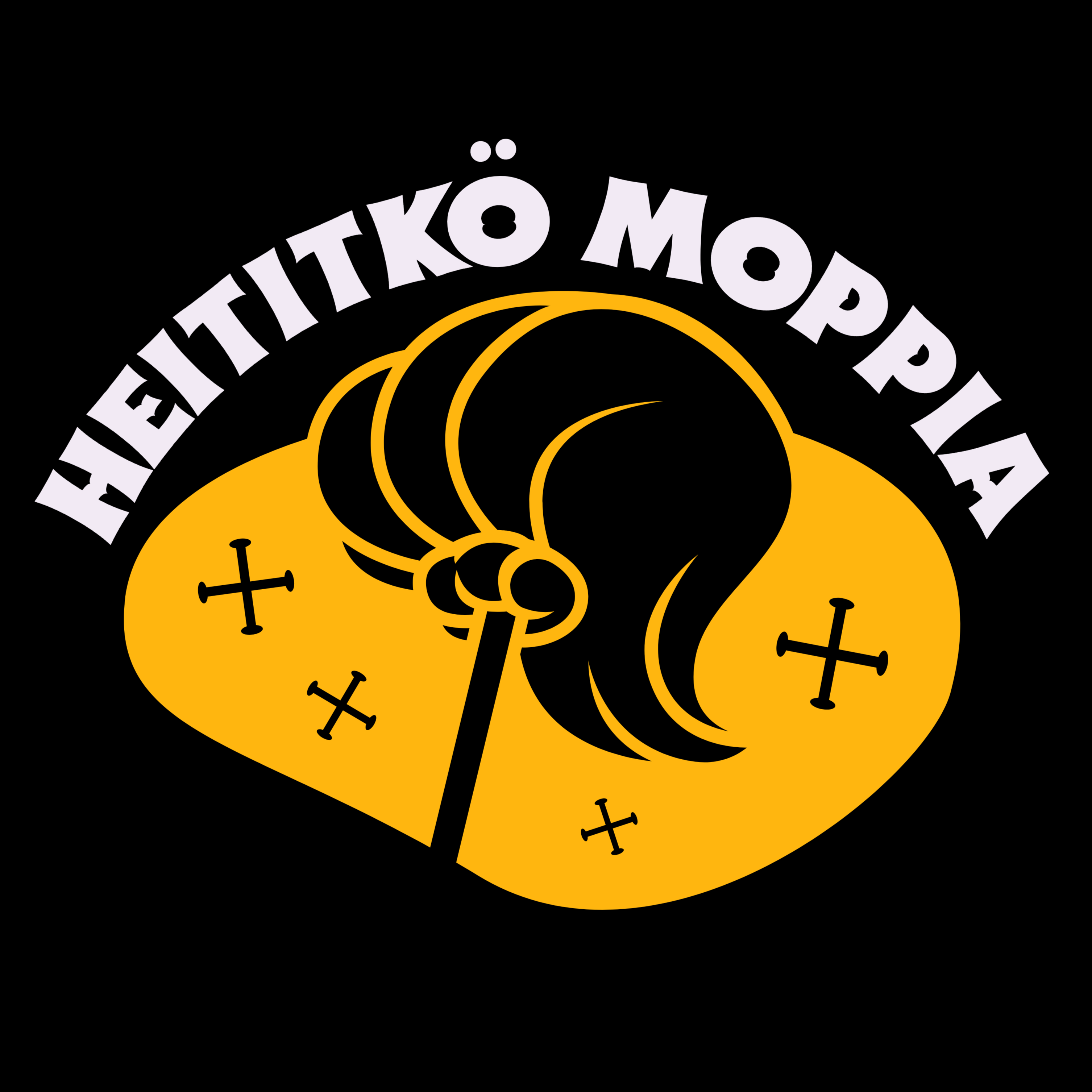 T-PAITA MUSTA - HEITITKÖ MOPPIA - KAMALA LUONNE