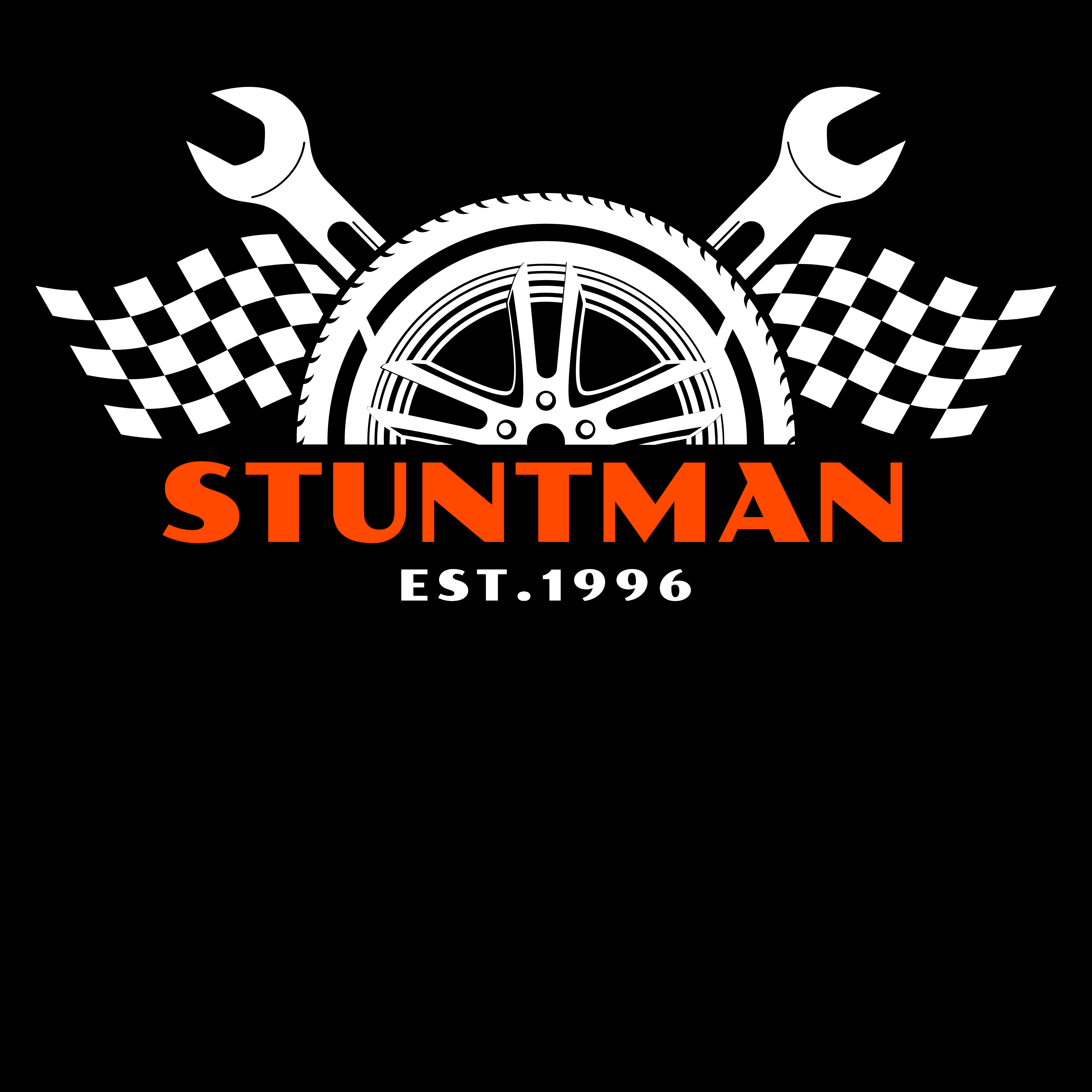 T-PAITA MUSTA - STUNTMAN RALLY (00 266)