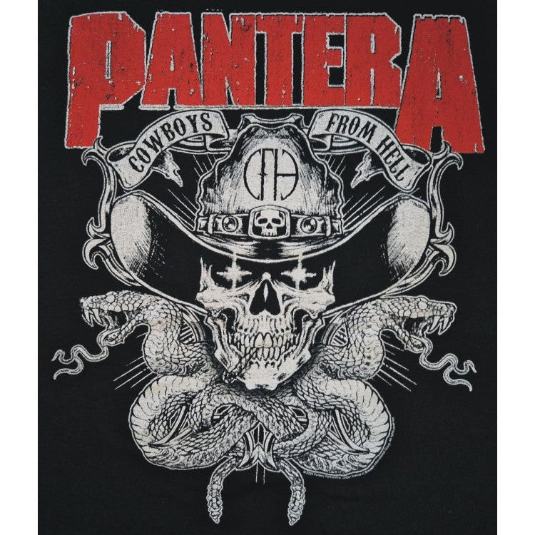 T-PAITA musta - Pantera Cowboys From Hell