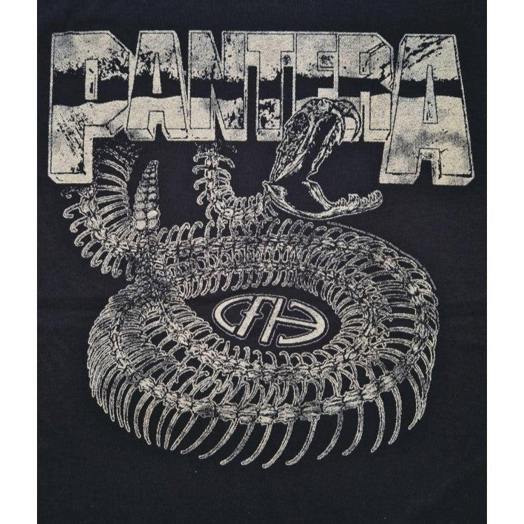 T-PAITA musta - Pantera Snake