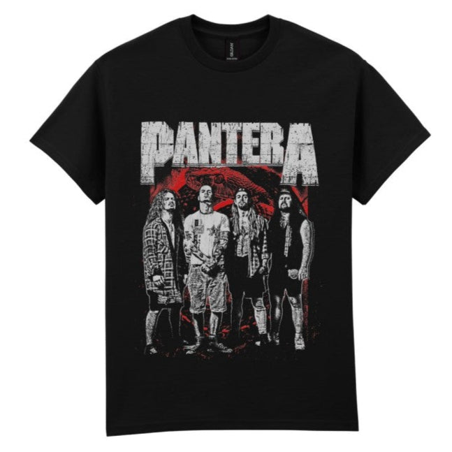 T-PAITA musta - Pantera The Band
