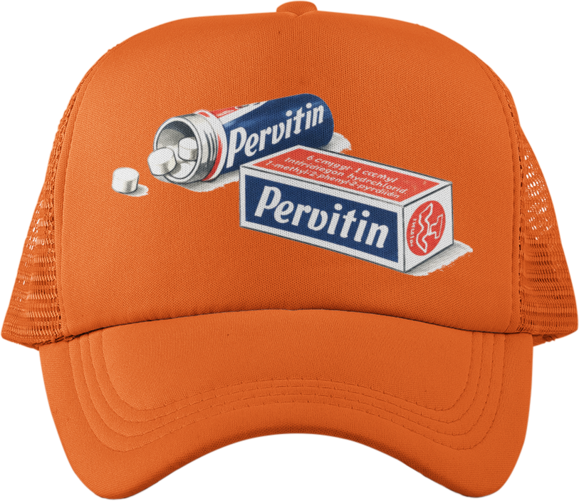 Verkkoperälippis PERVITIN (00 771)