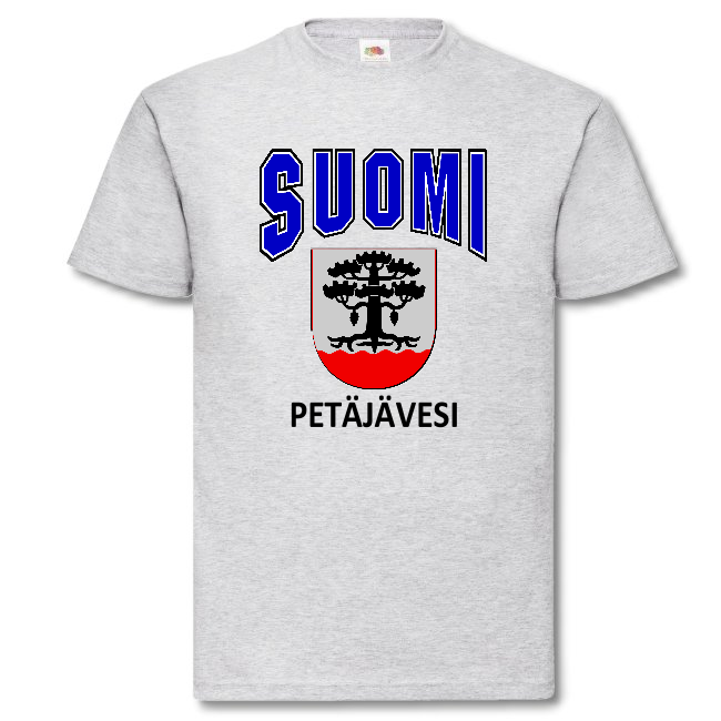 T-PAITA - SUOMI VAAKUNA - PETÄJÄVESI