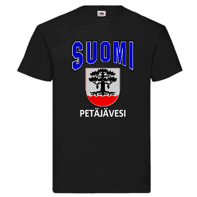 T-PAITA - SUOMI VAAKUNA - PETÄJÄVESI