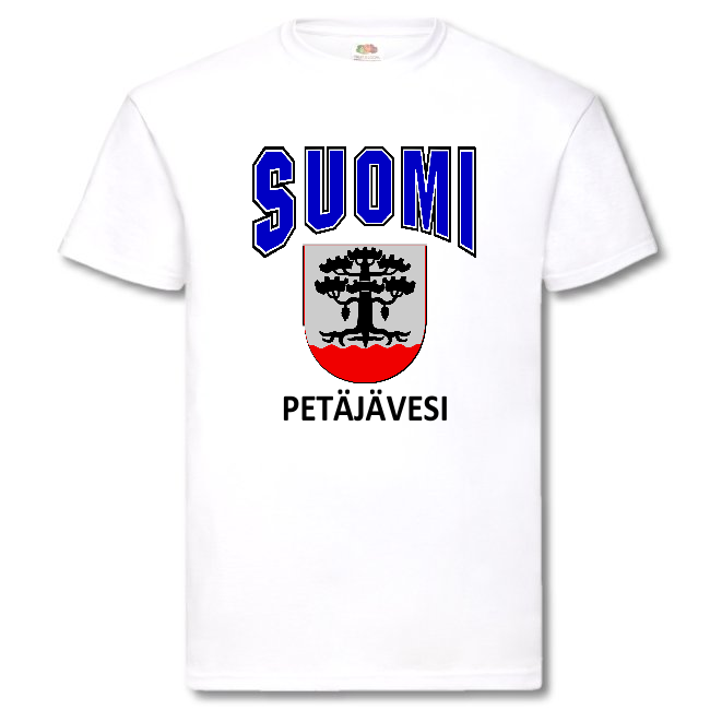 T-PAITA - SUOMI VAAKUNA - PETÄJÄVESI