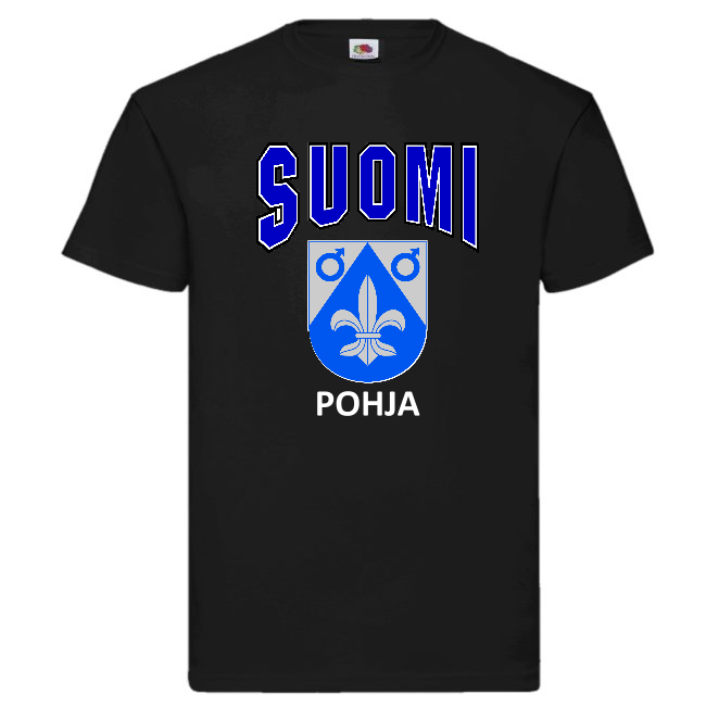 T-PAITA - SUOMI VAAKUNA - POHJA