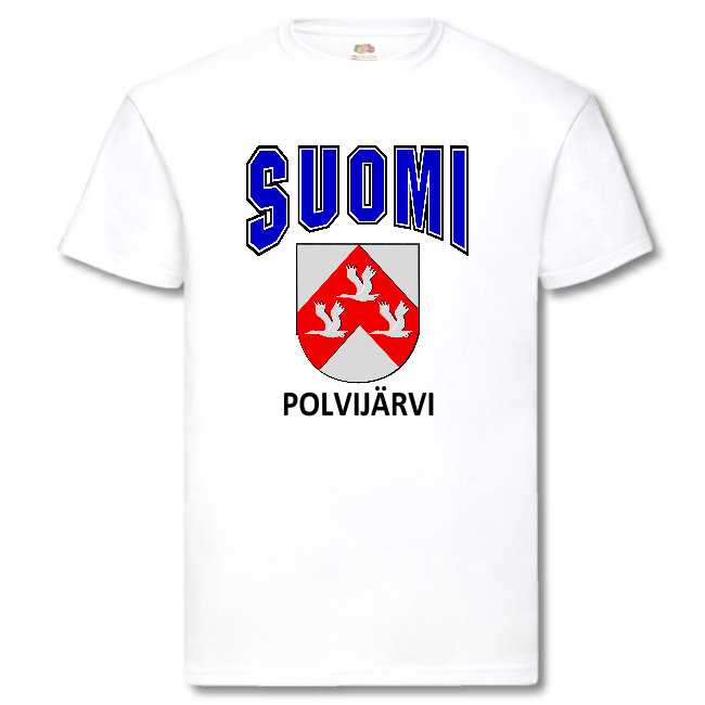 T-PAITA - SUOMI VAAKUNA - POLVIJÄRVI