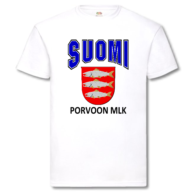 T-PAITA - SUOMI VAAKUNA - PORVOON MLK