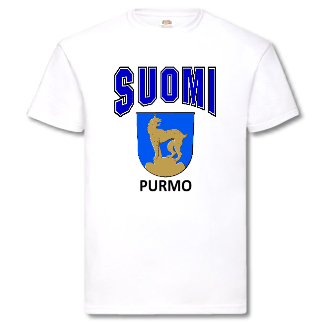 T-PAITA - SUOMI VAAKUNA - PURMO