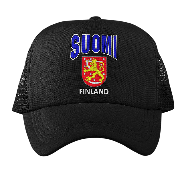 Verkkoperälippis SUOMI FINLAND