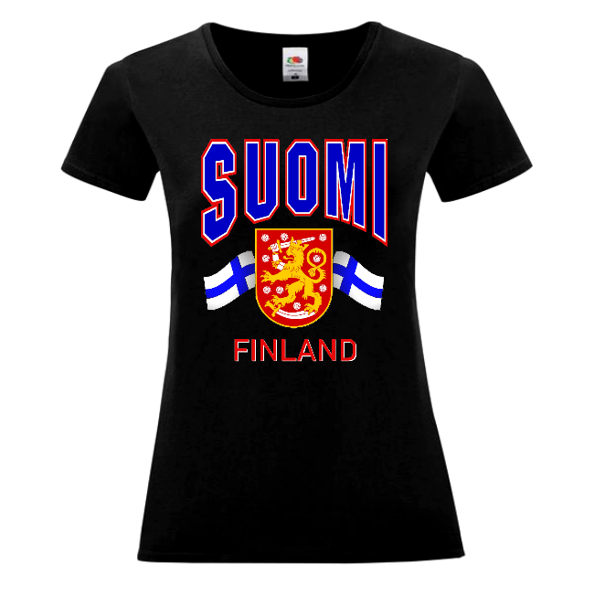 T-PAITA - SUOMI / VAAKUNA / LIPUT