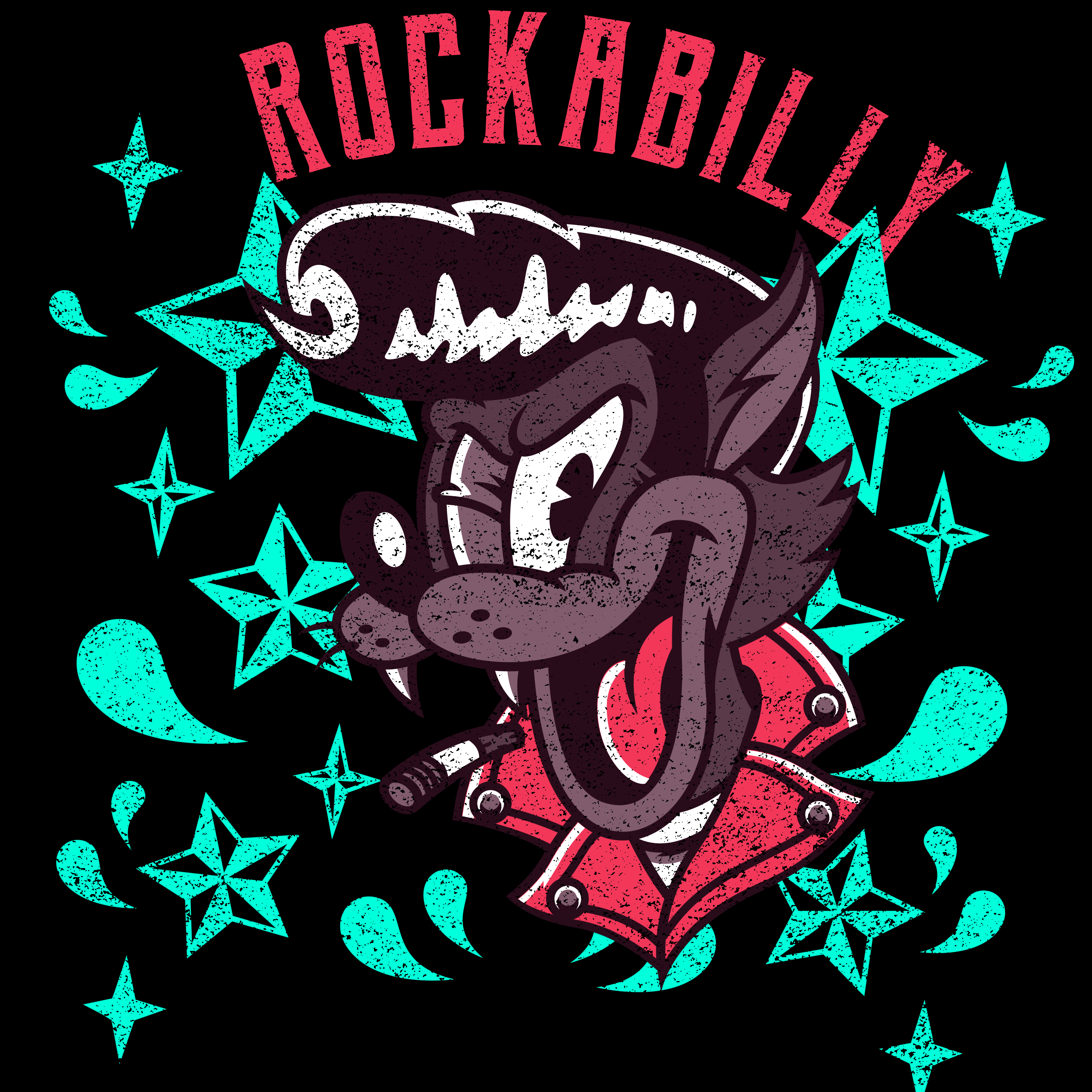 ROCKABILLY WOLF (00 2496)