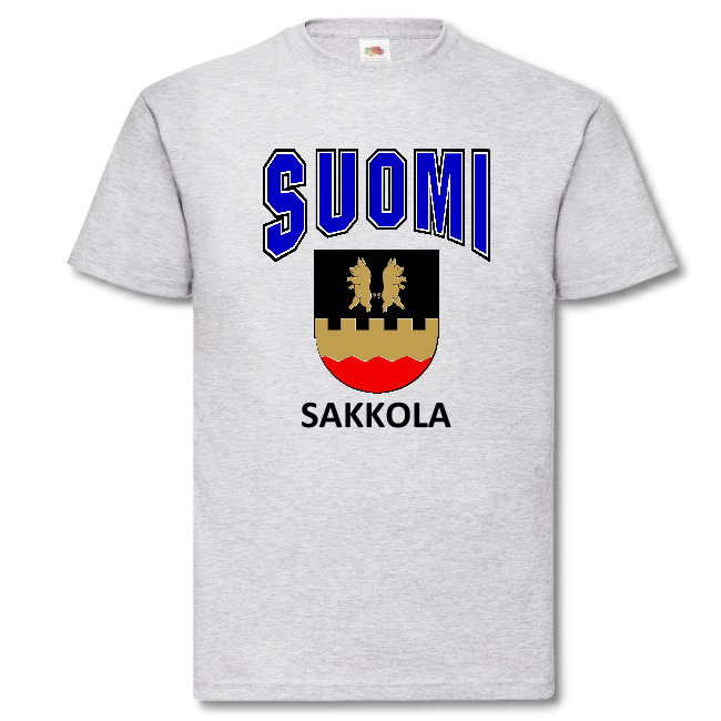 T-PAITA - SUOMI VAAKUNA - SAKKOLA