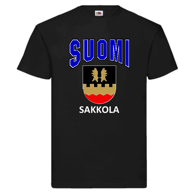 T-PAITA - SUOMI VAAKUNA - SAKKOLA