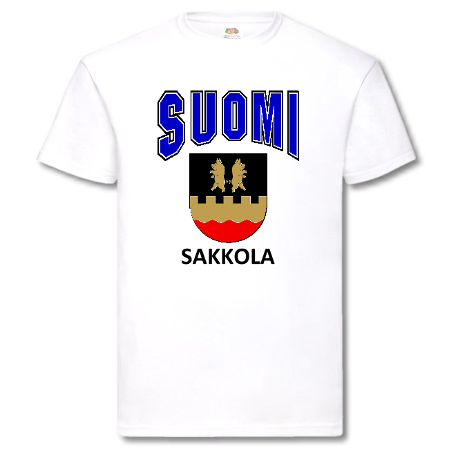 T-PAITA - SUOMI VAAKUNA - SAKKOLA