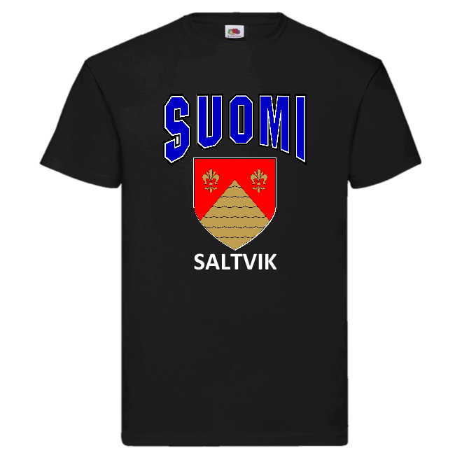 T-PAITA - SUOMI VAAKUNA - SALTVIK