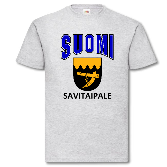T-PAITA - SUOMI VAAKUNA - SAVITAIPALE