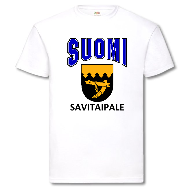 T-PAITA - SUOMI VAAKUNA - SAVITAIPALE
