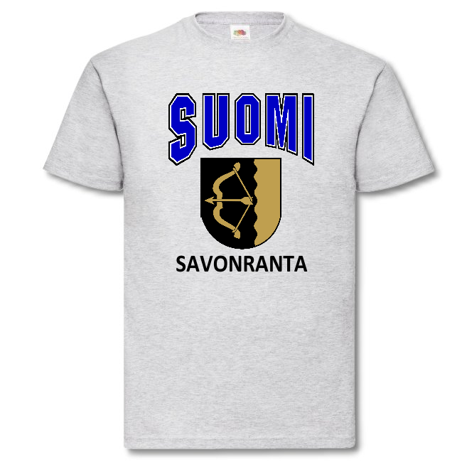 T-PAITA - SUOMI VAAKUNA - SAVONRANTA