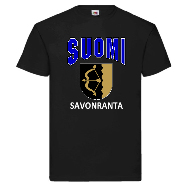 T-PAITA - SUOMI VAAKUNA - SAVONRANTA