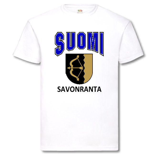 T-PAITA - SUOMI VAAKUNA - SAVONRANTA