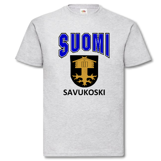 T-PAITA - SUOMI VAAKUNA - SAVUKOSKI