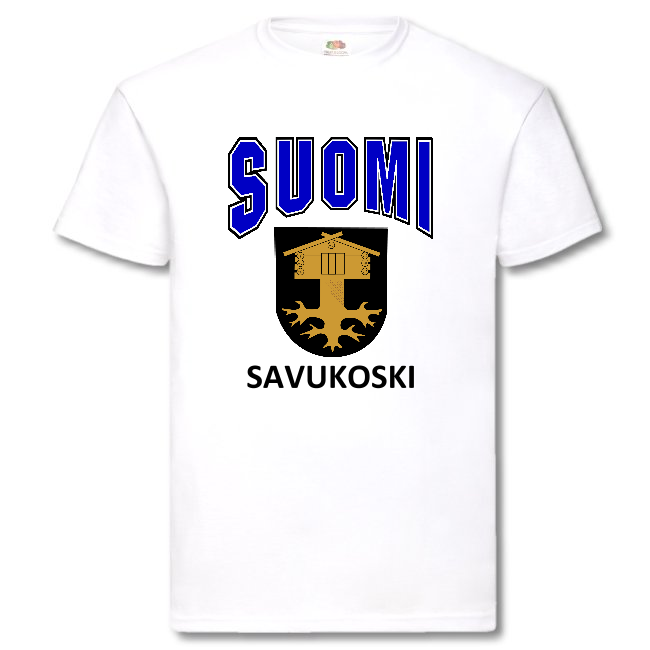 T-PAITA - SUOMI VAAKUNA - SAVUKOSKI