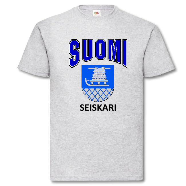 T-PAITA - SUOMI VAAKUNA - SEISKARI