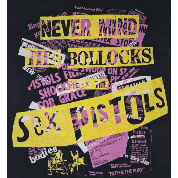 T-PAITA musta - Sex Pistols Never Mind The Bollocks
