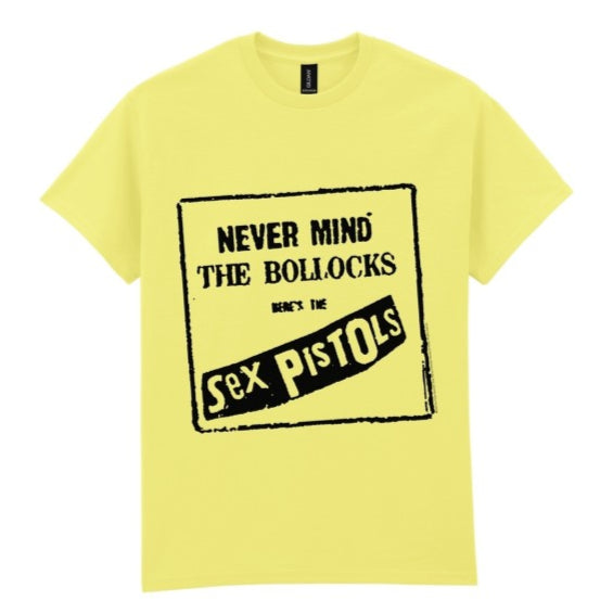 T-PAITA keltainen - Sex Pistols Never Mind The Bollocks