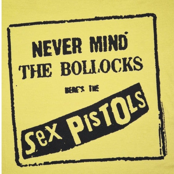 T-PAITA keltainen - Sex Pistols Never Mind The Bollocks