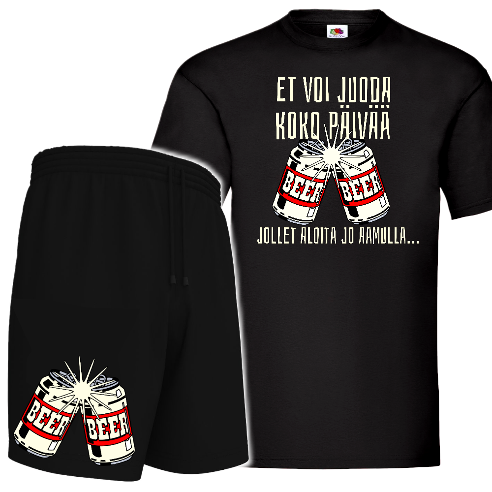Shortsisetti - ET VOI JUODA (2880)