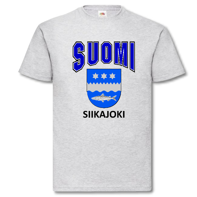T-PAITA - SUOMI VAAKUNA - SIIKAJOKI