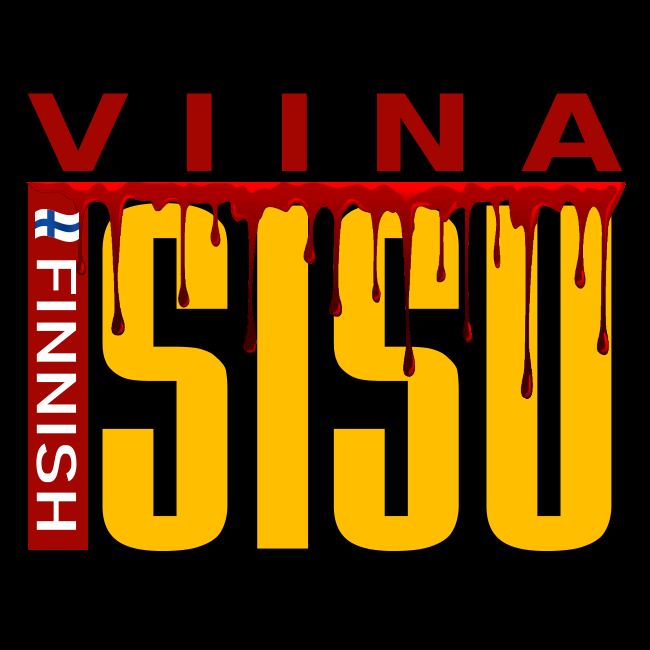 T-PAITA musta - FINNISH SISU viina (00 3020)