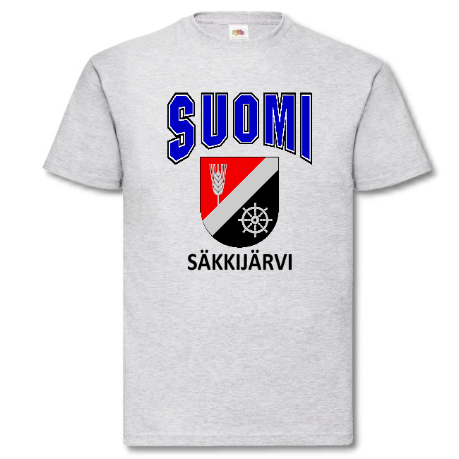 T-PAITA - SUOMI VAAKUNA - SÄKKIJÄRVI