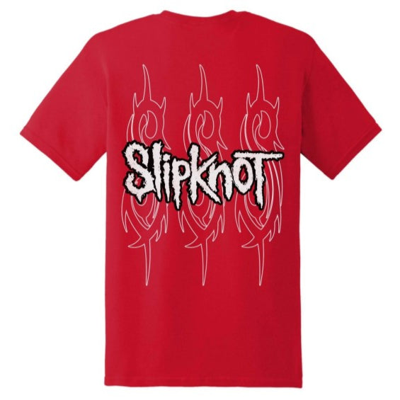 T-PAITA punainen - Slipknot JudgePhoto (LF8684)