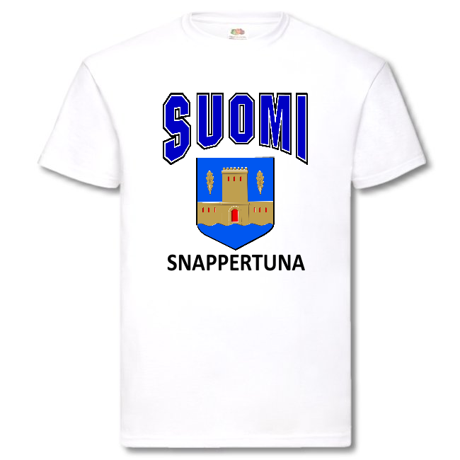 T-PAITA - SUOMI VAAKUNA - SNAPPERTUNA