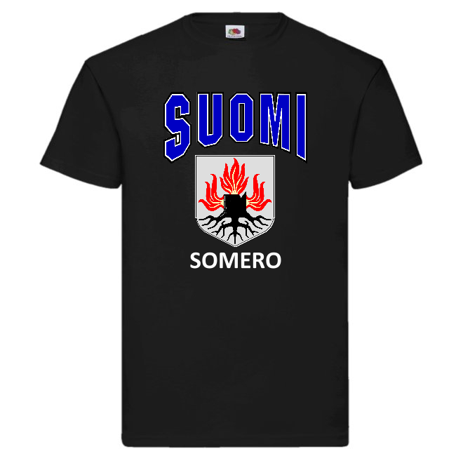 T-PAITA - SUOMI VAAKUNA - SOMERO