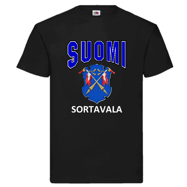 T-PAITA - SUOMI VAAKUNA - SORTAVALA