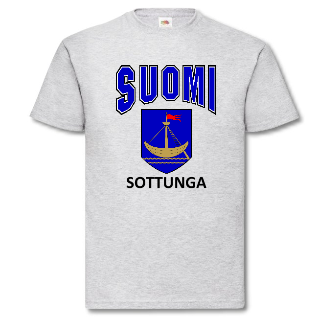 T-PAITA - SUOMI VAAKUNA - SOTTUNGA