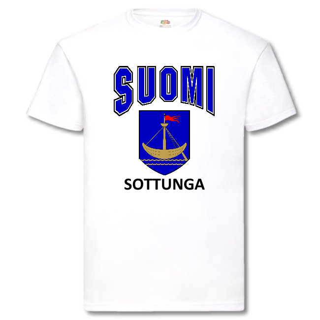 T-PAITA - SUOMI VAAKUNA - SOTTUNGA