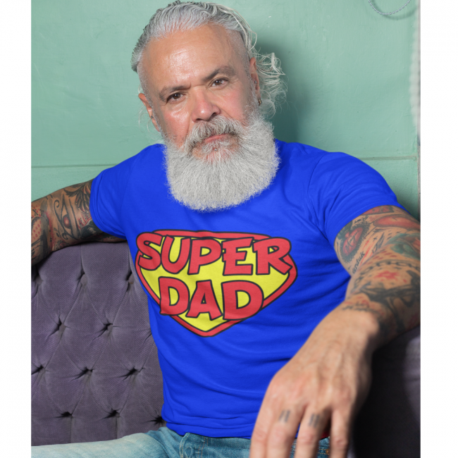 T- PAITA SININEN - SUPER DAD (00 19)