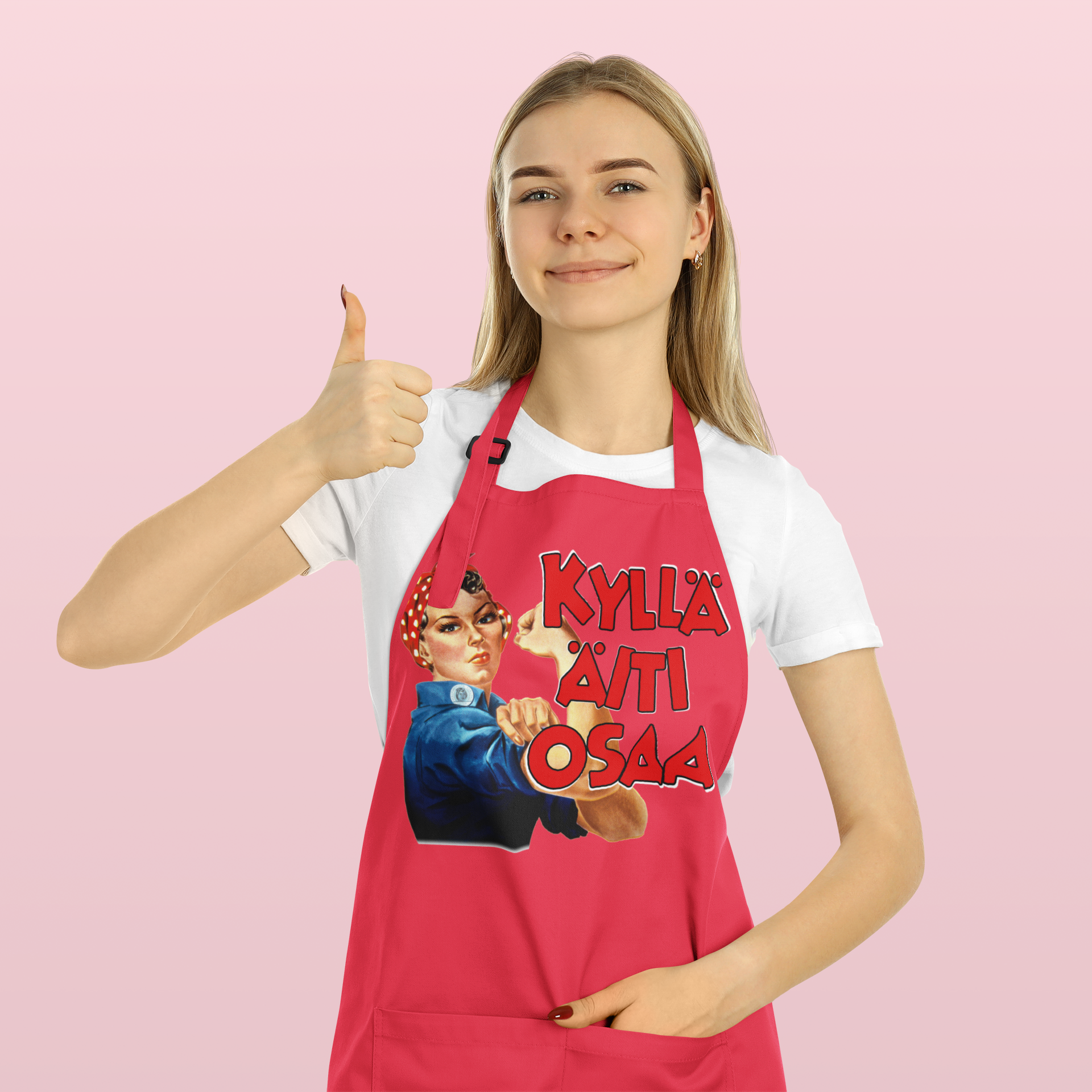 ESSU TASKULLA HOT PINKKI - KYLLÄ ÄITI OSAA