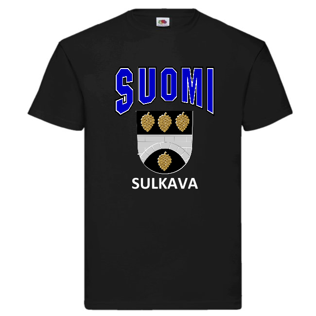 T-PAITA - SUOMI VAAKUNA - SULKAVA