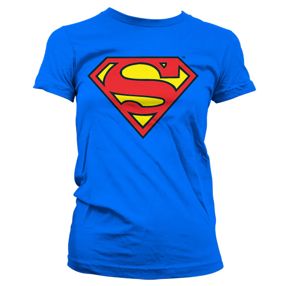 NAISTEN T-PAITA - Superman Shield Girly