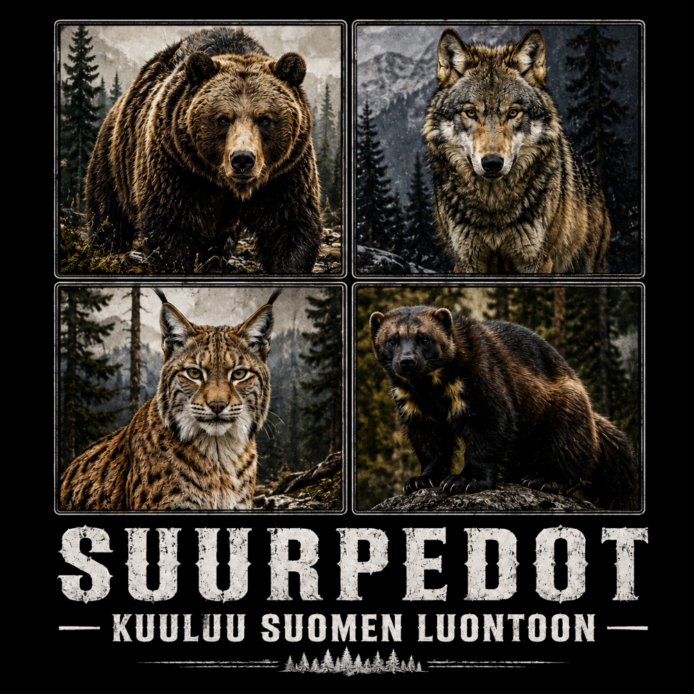 T-PAITA musta - SUURPEDOT (00 831)