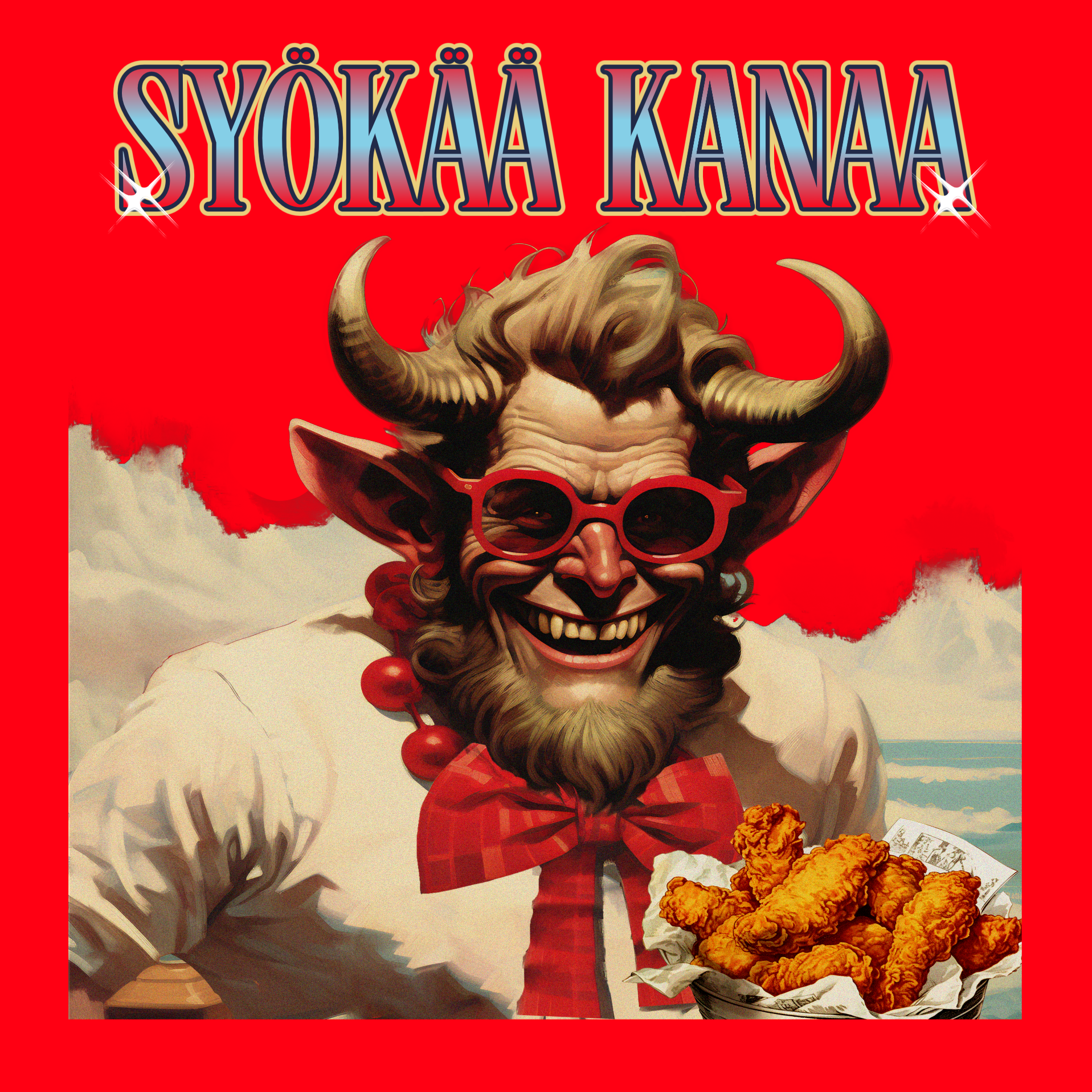 JOULUPAITA punainen - Syökää Kanaa