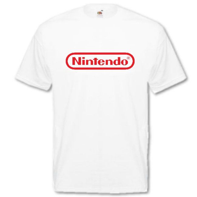 T-PAITA  NINTENDO valkoinen (00 383)